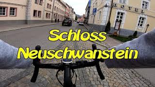 cycling to Schloss Neuschwanstein Füssen Germany