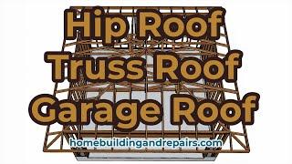 A Few Things To Think About Before Using Engineered Hip or Gable Roof Trusses For Large Garages