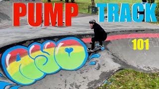 Learn To Ride A Pump Track On A Skateboard (#surfskate )