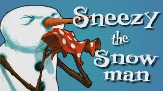 ️ Sneezy the Snowman  Kids Book Winter Christmas Funny Silly Frosty Short Story Read Aloud