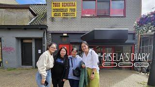 Gisela Cindy - Jalan-jalan di Belanda sama Ibu dan kaka