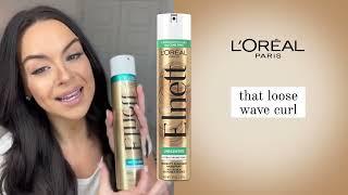 L’Oréal Paris Elnett Hairspray: Touchable, Brushable Hold with only 6 Ingredients