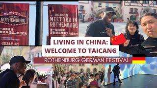 Vlog: Welcome to Taicang| China and Germany Rothenburg Festival #taicang #suzhou