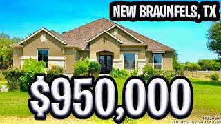 Beautiful Custom Home in New Braunfels, Tx Under 1 Million !! #sanantoniotx #newbraunfelstx #texasRE