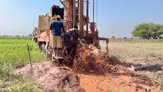 Borewell Drilling With Coconut water checking Method - 20 Hp Motor 190 Feet Deep boring | Borewells