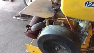 Kohler k301 blown head gasket.