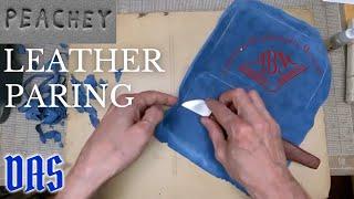 The Craft of Hand-Paring Leather for Bookbinding by Jeff Peachey