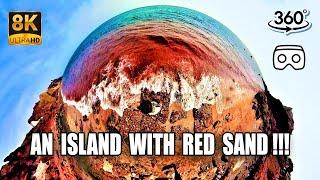 Exploring the Mysterious Red Beach & Rainbow Valley #redsand #travel #360