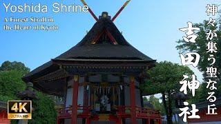 【4K】森羅万象を包摂する、神々が集う聖なる丘：京都府・吉田神社 (Yoshida Shrine | Shinto Shrine in Kyoto Prefecture)