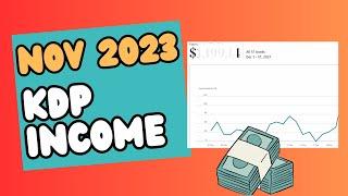 3rd Month Publishing. 2023 November 2023 Income Report KDP Low Content
