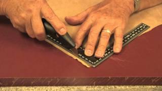 How To Use The Easy Grip Rotary Cutter On Leather