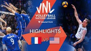  FRA vs.  USA - Highlights Final | Men's VNL 2022