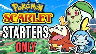 Can Starter Pokemon Beat Scarlet?