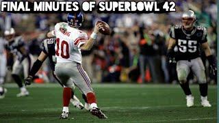 Final 2 Minutes Of Super Bowl 42