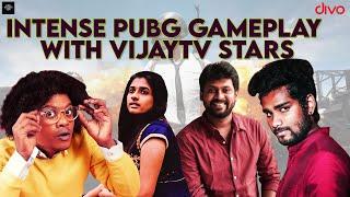 Intense PubG Gameplay With Vijaytv Stars | Makapa Espors Company