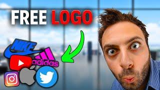 How to Create a FREE Logo in 1 Minute!! 2025