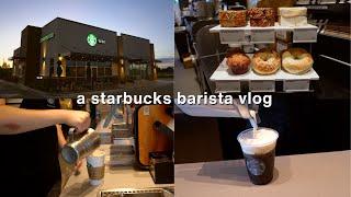 come work with me at starbucks! (starbucks barista vlog, day in life as a barista) ️