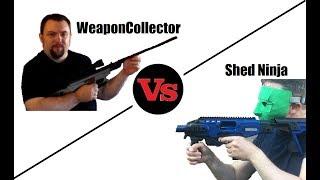 W.C's Target Shooting Competition - W.C vs Shed Ninja