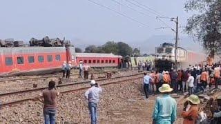 Pawan Express live accident video | live train accident video | Indian Railways