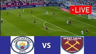 Live: Manchester City vs West Ham I Premier League | Full Match Live Streaming Today Pes 21