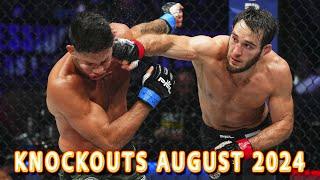 MMA Knockouts of August 2024