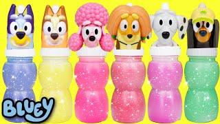 Bluey Bingo Pretend Play In Slime Bottles| Fun Stories For Kids