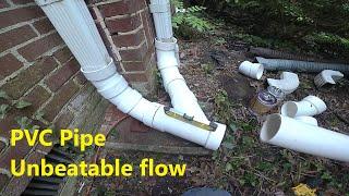 Why PVC is far superior to corrugated for drainage pipe