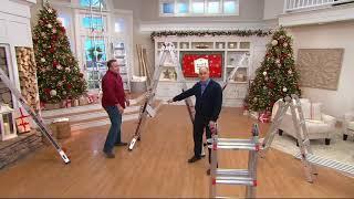 Little Giant Helium 24-in-1 17' Multi- Function Ladder with Wheels on QVC