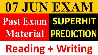 PREDICTION FOR 7 JUNE IELTS EXAM , 7 JUNE 2025 Ielts exam, 7 June IELTS Test