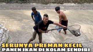 Nguras Kolam Bersama Preman Kecil Dan Preman Kampung! Inilah Yang Terjadi