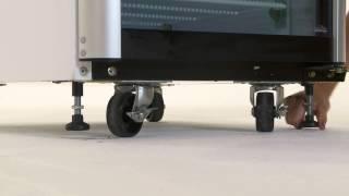 SKOPE How To: Installation - Sign panel, shelving, feet & power cord assembly