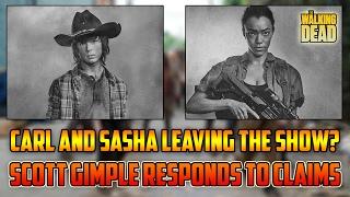 Carl and Sasha Leaving The Show? Showrunner Scott M. Gimple Responds! The Walking Dead Season 7