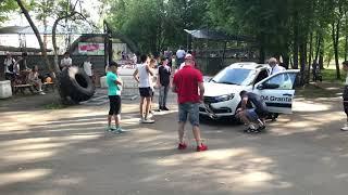 Подъем автомобиля Лада Гранта 1200 кг