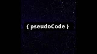 pseudoCode