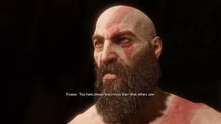 God of War Ragnarök - Kratos receives some therapy