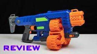 [REVIEW] Dart Zone Savage Spin | Cylinder-Fed Flywheel Blaster!