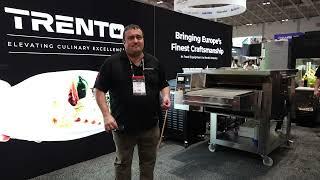 Trento | Pizzagroup Dragon High Productivity Static Conveyor | Omcan booth | RC show 2024