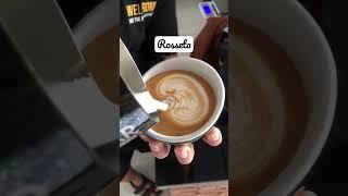 Rosseta latte art