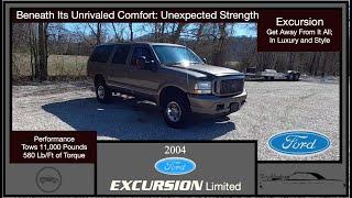 2004 Ford Excursion Limited 4X4 | Walk-Around Video | In-Depth Review | PowerStroke Turbo Diesel