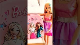 Que lleva BARBIE Muñeca Grande en su MOCHILA para la Escuela MATERIAL ESCOLAR  #shorts #barbie