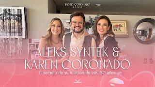 Aleks Syntek por primera vez con su esposa Karen Coronado - El secreto de su relación de 30 años