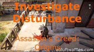 Investigate the Disturbance The Weasel Apollodorus’ Estate Assassin’s Creed: Origins