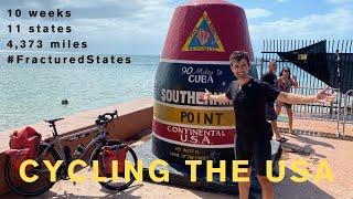 Cycling across the USA: 10 weeks. 11 states. 4,373 miles