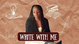 Write with Me - Writing Inspiration - Writing Vlog - Writing ASMR - Day in the life of a writer