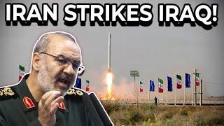 BREAKING: Iran Conducts Missile Strikes On Iraq Near U.S Forces Headquarters