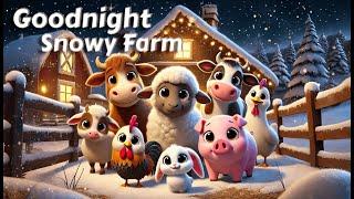 Let's Say Goodnight to 20 farm Animals ️THE IDEAL Cozy Bedtime Stories for Babies and Toddlers