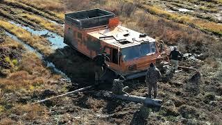 Танки грязи не боятся -они в неё ложатся и отдыхают... ЛЭП.Хатыми.