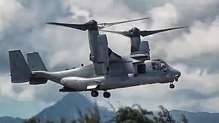 V-22 Osprey Tilt-Rotor Aircraft In Action • Compilation