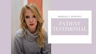 Patient Testimonial | rhinoplasty | ESKMD NYC