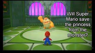 Can Super Mario rescue the princess from the monster